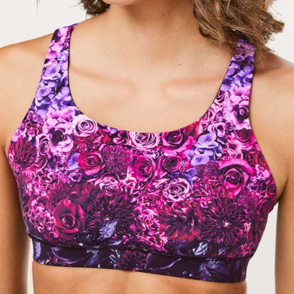 Nulux Energy Bra in Bloom Multi